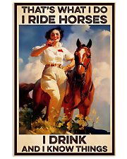 Horse Girl That's What I Do 11x17 Poster front