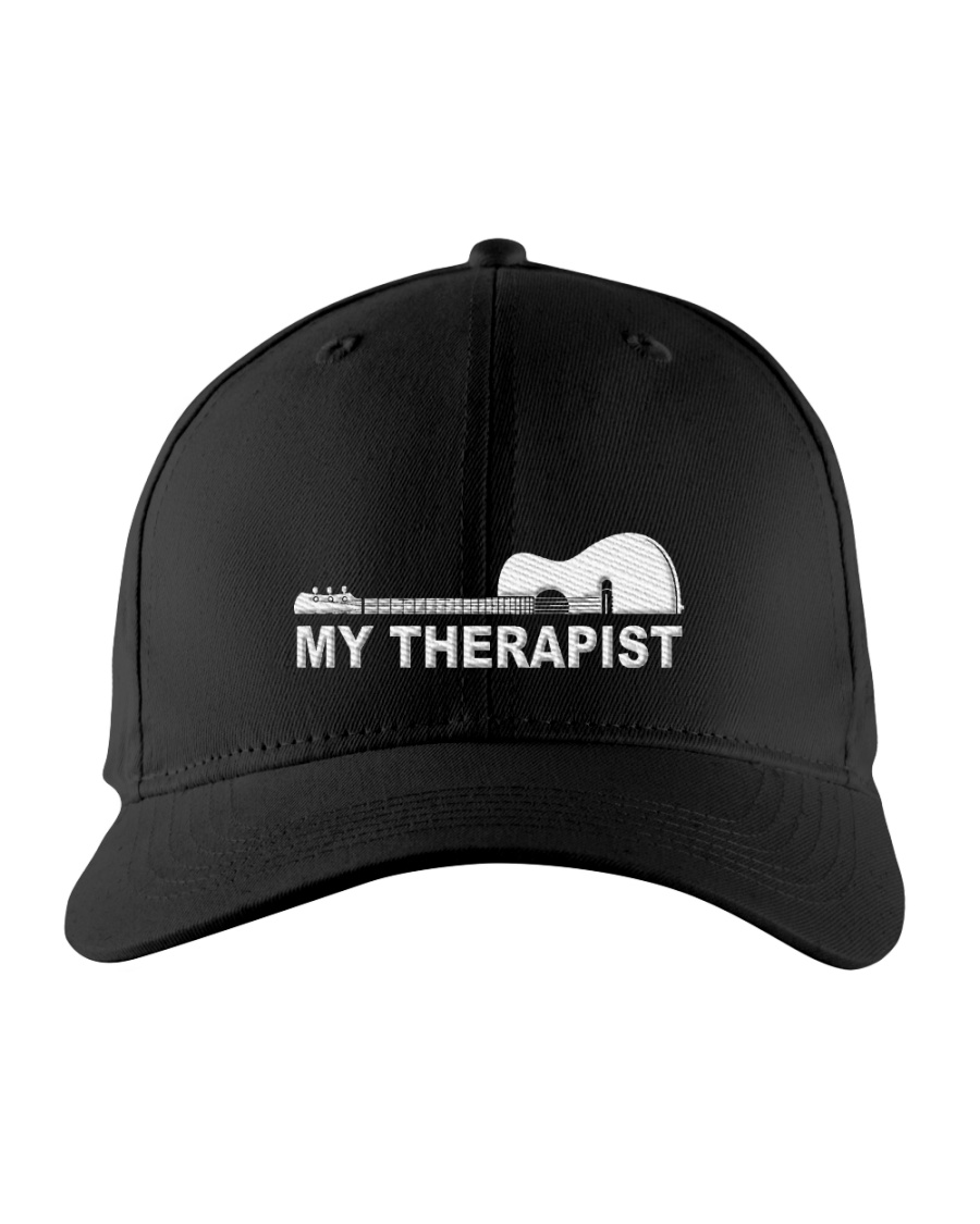 My Therapist Guitar Embroidered Hat