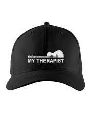 My Therapist Guitar Embroidered Hat front