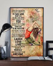 Yoga To Have A Great Day 11x17 Poster lifestyle-poster-2