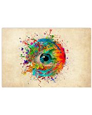 Optometrist Colorful Human Eye 17x11 Poster front
