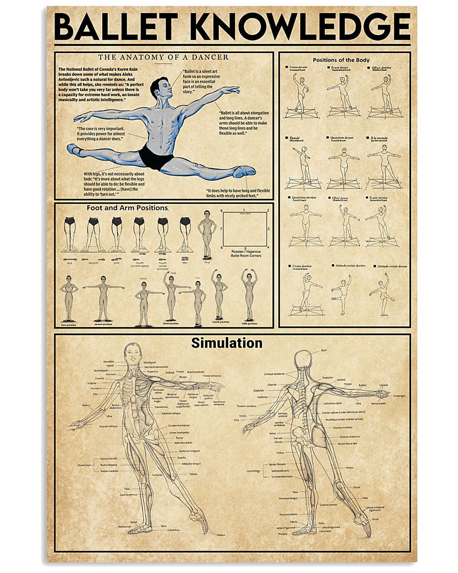 Ballet Knowledge 11x17 Poster