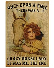 Horse Girl There Was A Crazy Horse Lady 11x17 Poster front