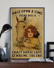 Horse Girl There Was A Crazy Horse Lady 11x17 Poster lifestyle-poster-2