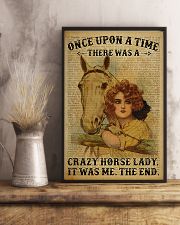Horse Girl There Was A Crazy Horse Lady 11x17 Poster lifestyle-poster-3