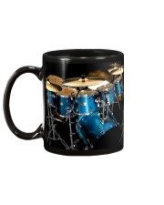 Drummer Blue Drum Set Mug back