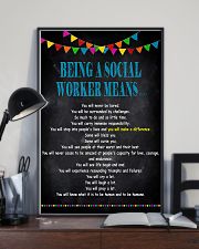 Being A Social Worker Means 11x17 Poster lifestyle-poster-2