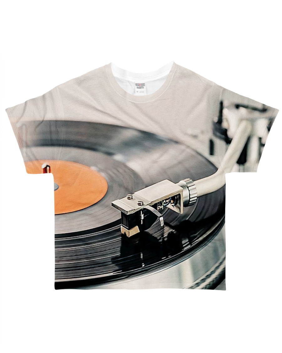 DJ Turntable Vinyl All-over T-Shirt