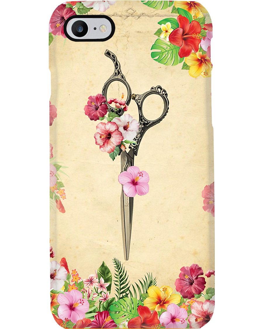 Hair Scissors Hairdresser Phone Case