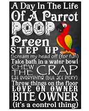 A day in the life of a Parrot Poster 11x17 Poster front