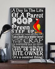 A day in the life of a Parrot Poster 11x17 Poster lifestyle-poster-2