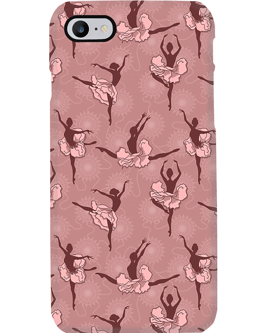 Ballet Pink Girls and flowers Phone Case