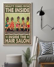 Hairdresser Beauty Comes From The Inside 11x17 Poster lifestyle-poster-1
