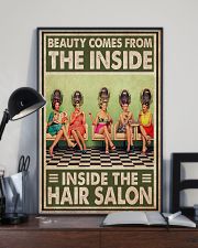 Hairdresser Beauty Comes From The Inside 11x17 Poster lifestyle-poster-2