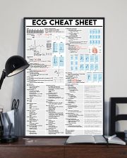 Paramedic ECG Cheat Sheet 11x17 Poster lifestyle-poster-2
