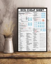 Paramedic ECG Cheat Sheet 11x17 Poster lifestyle-poster-3