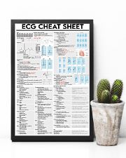 Paramedic ECG Cheat Sheet 11x17 Poster lifestyle-poster-8