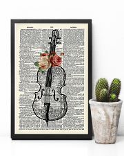 Cello and Flower 11x17 Poster lifestyle-poster-8