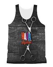 Hairstylist Fashion Name All-over Unisex Tank thumbnail