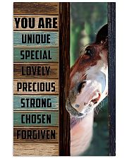 Horse Girl You are unique 11x17 Poster front