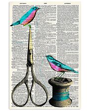 Sewing Vintage Tools 11x17 Poster front