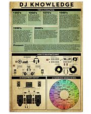 DJ Knowledge 11x17 Poster front