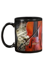 Cello Beside Music Sheet Mug back