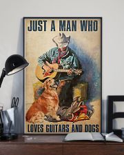 Man Loves Guitar 11x17 Poster lifestyle-poster-2