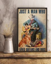 Man Loves Guitar 11x17 Poster lifestyle-poster-3