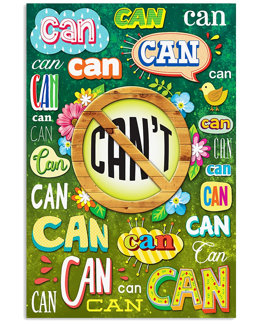Teacher Can Or Can't 11x17 Poster