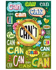 Teacher Can Or Can't 11x17 Poster front