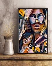 Hairdresser Art Girls 11x17 Poster lifestyle-poster-3