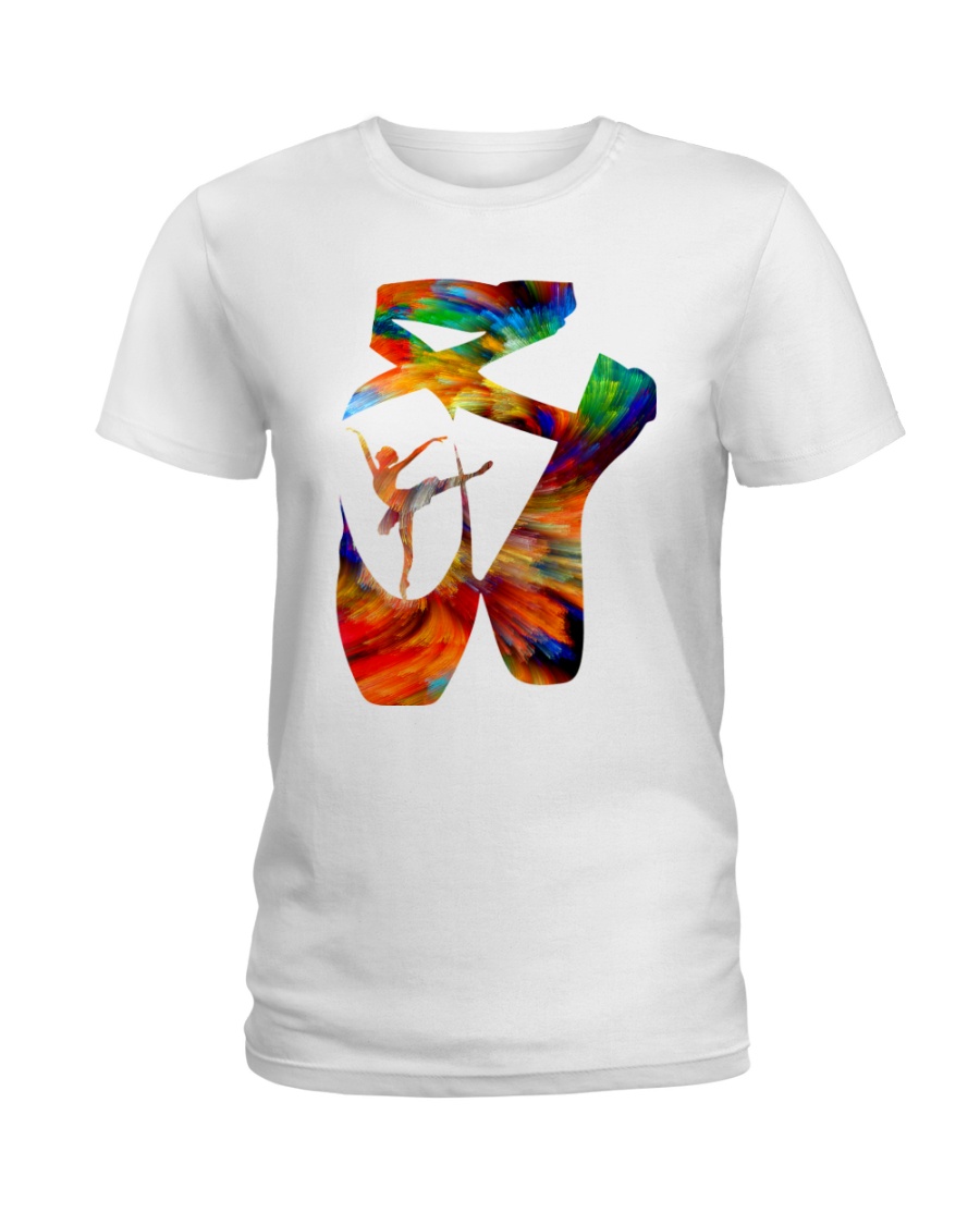 Ballet Abstract Ladies T-Shirt
