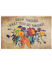 Social Worker Grow Through What You Go Through 17x11 Poster front