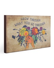 Social Worker Grow Through What You Go Through 30x20 Gallery Wrapped Canvas Prints thumbnail