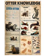 Otter Knowledge 11x17 Poster front