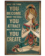 Yoga What You Think You Become 11x17 Poster front