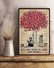 Librarian All You Need Is Love And Books 11x17 Poster lifestyle-poster-3