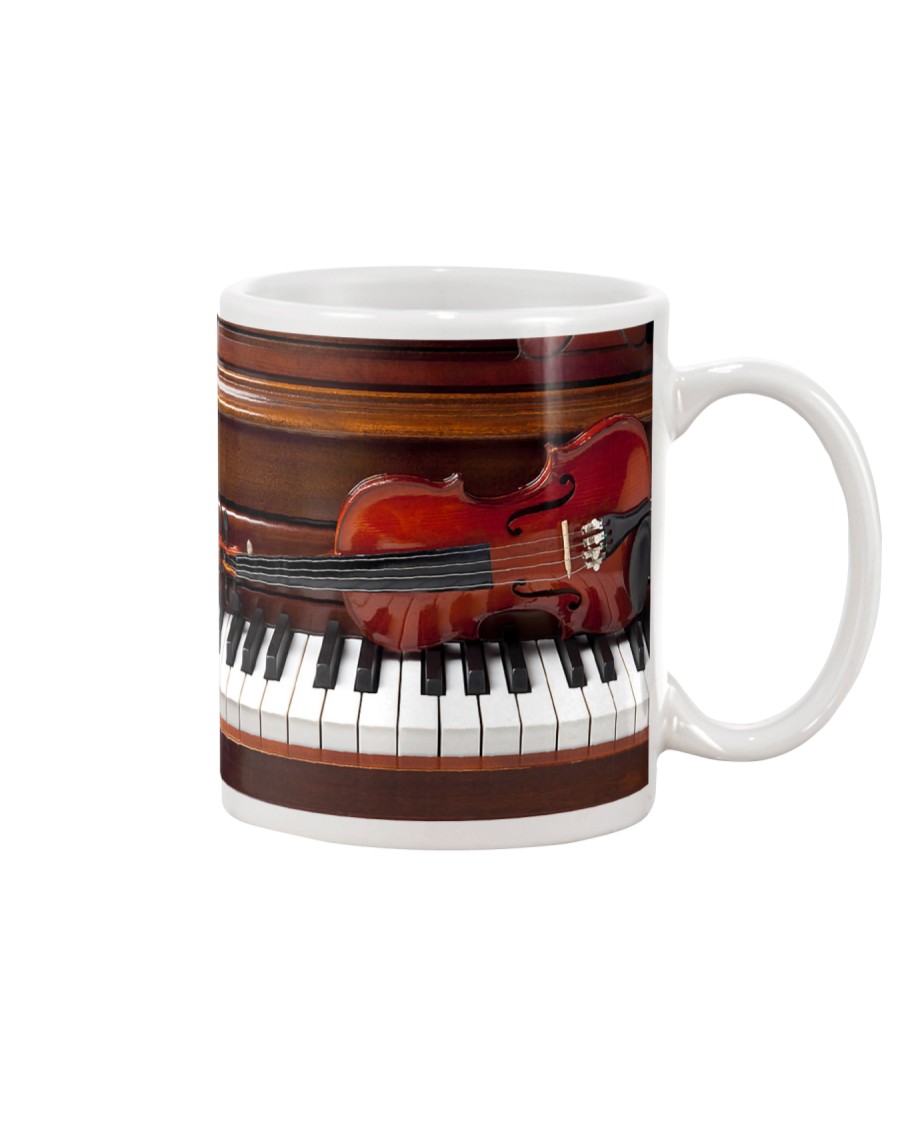 Violin with piano Mug