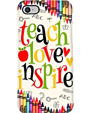 Teacher Teach Love Inspire Phone Case i-phone-7-case