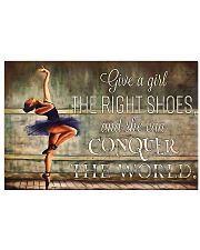 Ballet She Can Conquer The World 17x11 Poster front