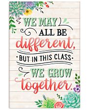Teacher In This Class We Grow Together 11x17 Poster front