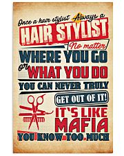 Hairdresser It's Like Mafia 11x17 Poster front