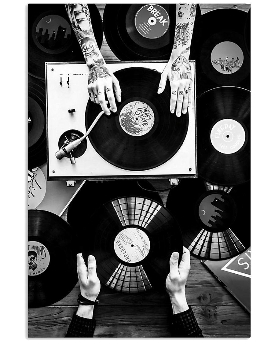 DJ Record 11x17 Poster