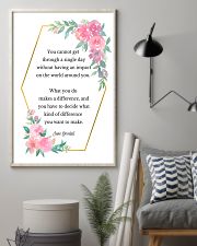 Social Worker What You Do Makes A Difference 11x17 Poster lifestyle-poster-1