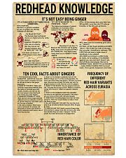 Redhead Knowledge 11x17 Poster front