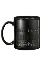 Photographer White And Yellow Numbers Mug back
