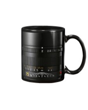 Photographer White And Yellow Numbers Mug front