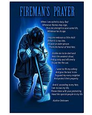Firefighter's Prayer 11x17 Poster front