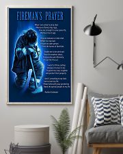 Firefighter's Prayer 11x17 Poster lifestyle-poster-1